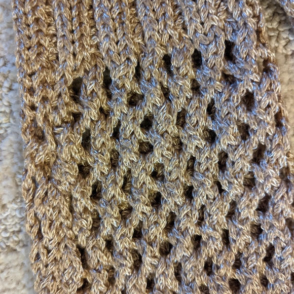 Lucky Brand Gold NWOT Sweater, Size Small - Picture 3 of 7